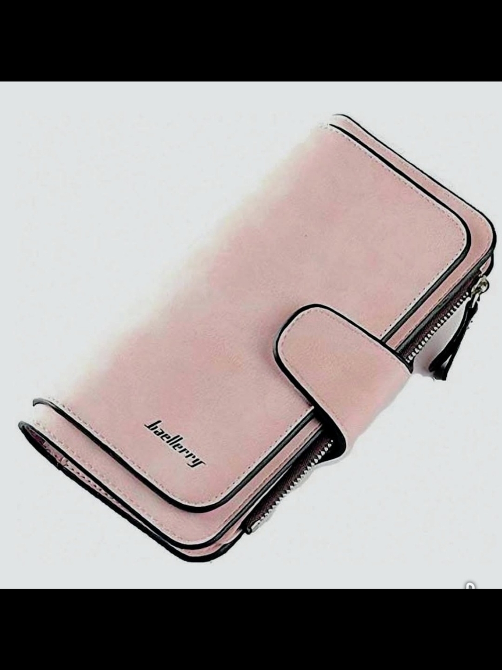 NWOT Pink Women's Zip Wallet Clutch
